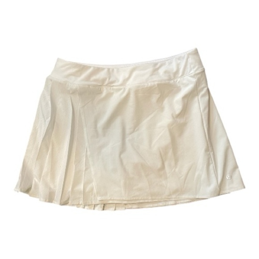 #087, Lululemon Asymmetrical pleated tennis skirt, NWOT, size 8